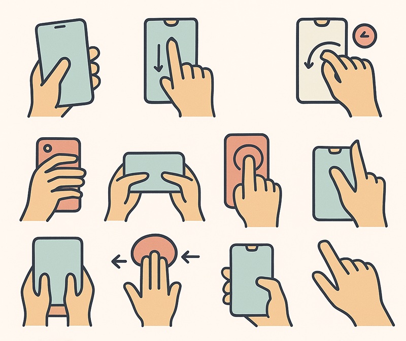 Sterowanie gestami Sterowanie gestami