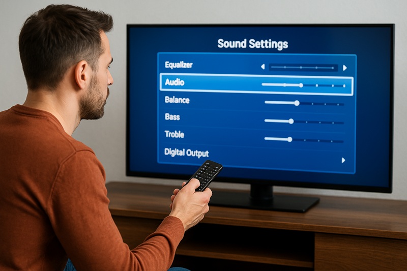 Poprawa dźwięku w telewizorze Poprawa dźwięku w telewizorze