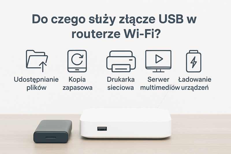 USB w routerze USB w routerze