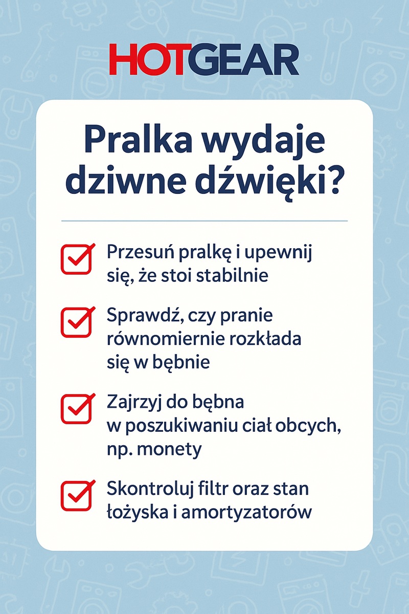 Hałasująca pralka Hałasująca pralka