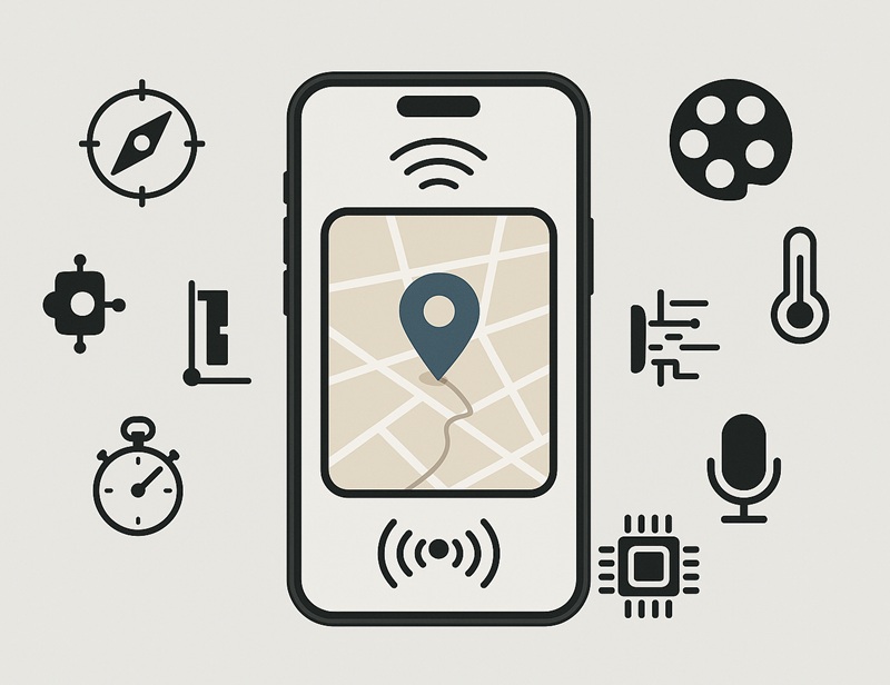 Czujniki w smartfonach Czujniki w smartfonach