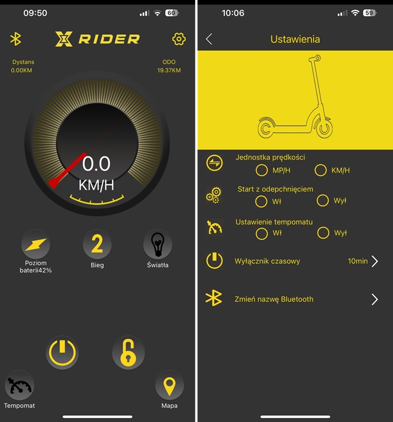 Hulajnoga elektryczna XRIDER M10 Hulajnoga elektryczna XRIDER M10
