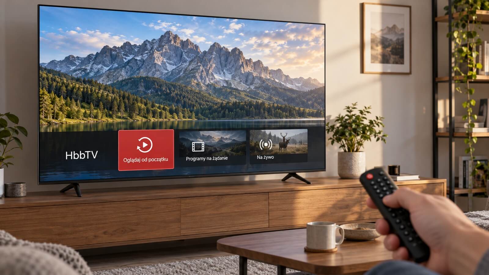 HbbTV - to funkcja, która pozwala lepiej wykorzystać możliwości cyfrowej telewizji. Fot. HotGear.