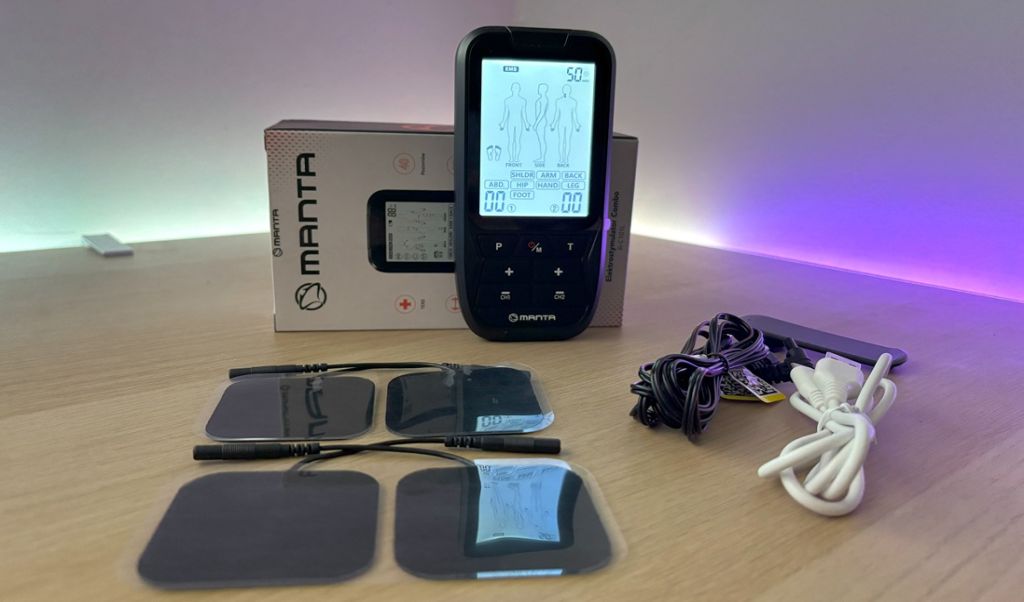 Manta Combo R-C101L – recenzja elektrostymulatora łagodzącego bóle mięśni