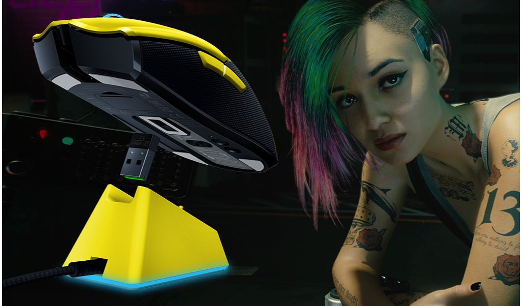 Zagrasz w Cyberpunka 2077? Razer ma dla ciebie myszkę