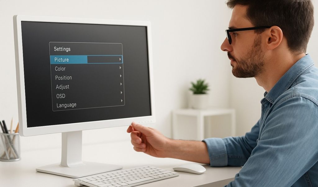 Jak poprawić jakość obrazu na starszym monitorze? Poradnik krok po kroku