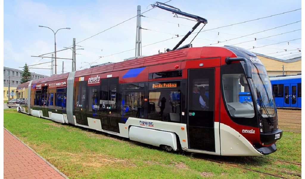 Autonomiczny tramwaj jeździł po ulicach Krakowa