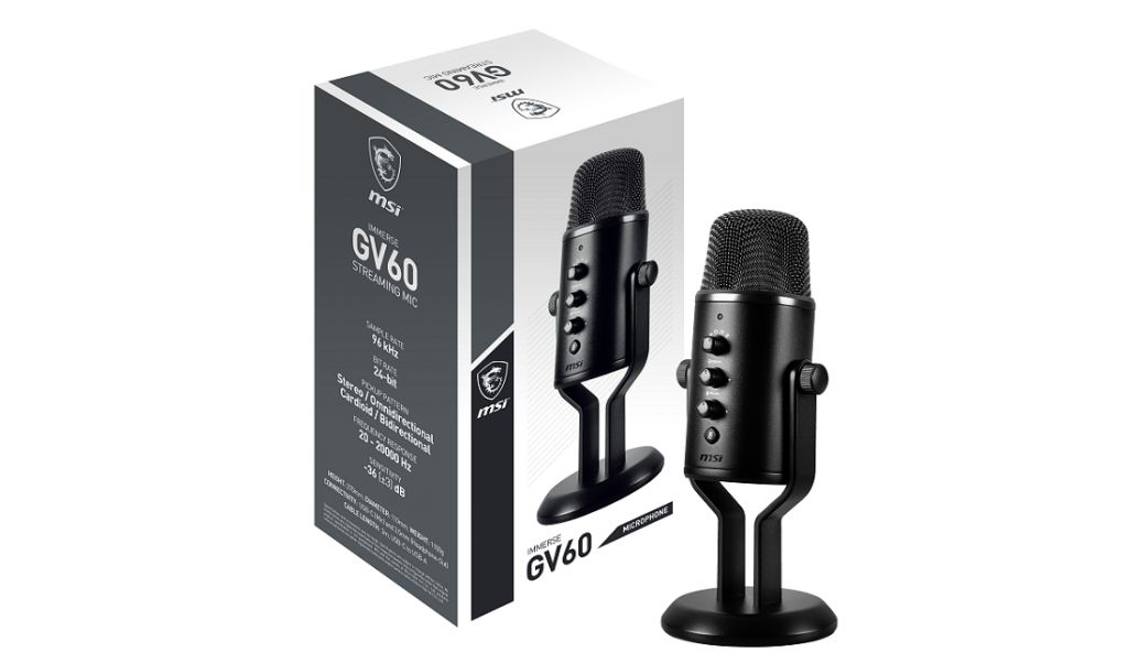 Mikrofon MSI Immerse GV60 – ciekawa propozycja dla streamerów i graczy