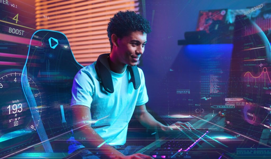 Nowość od Panasonic: bezprzewodowy, naramienny głośnik gamingowy SoundSlayer SC-GNW10