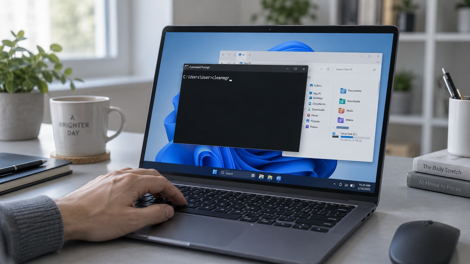 Komputer możemy ze zbędnych plików wyczyścić bez instalowania żadnych dodatkowych programów. Fot. HotGear.