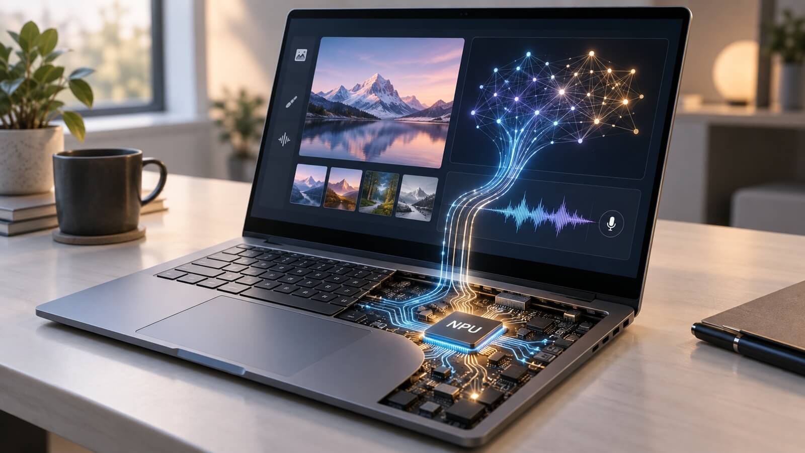 By dobrze wykorzystać możliwości AI nie wystarczy pierwszy laptop z brzegu. Sprzęt trzeba odpowiednio dobrać. Fot. HotGear.
