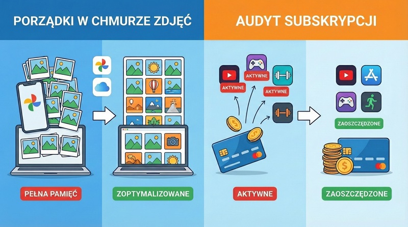 Wielkie cyfrowe porządki. Jak odzyskać miejsce w chmurze i pieniądze w portfelu?