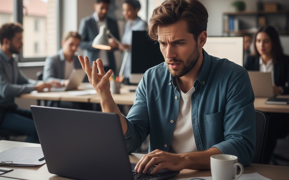 Nagłe gaśnięcie ekranu monitora lub laptopa może być irytujące ale nie oznacza od razu awarii. Fot. HotGear.