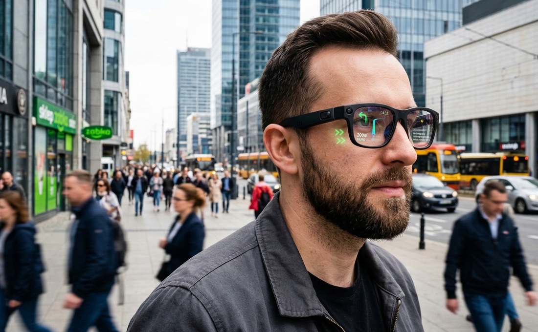 Niemal wszyscy duzi producenci elektroniki planują wprowadzenie na rynek okularów z funkcjami smart. Czy tym razem mają szansę podbić rynek? Fot. HotGear.