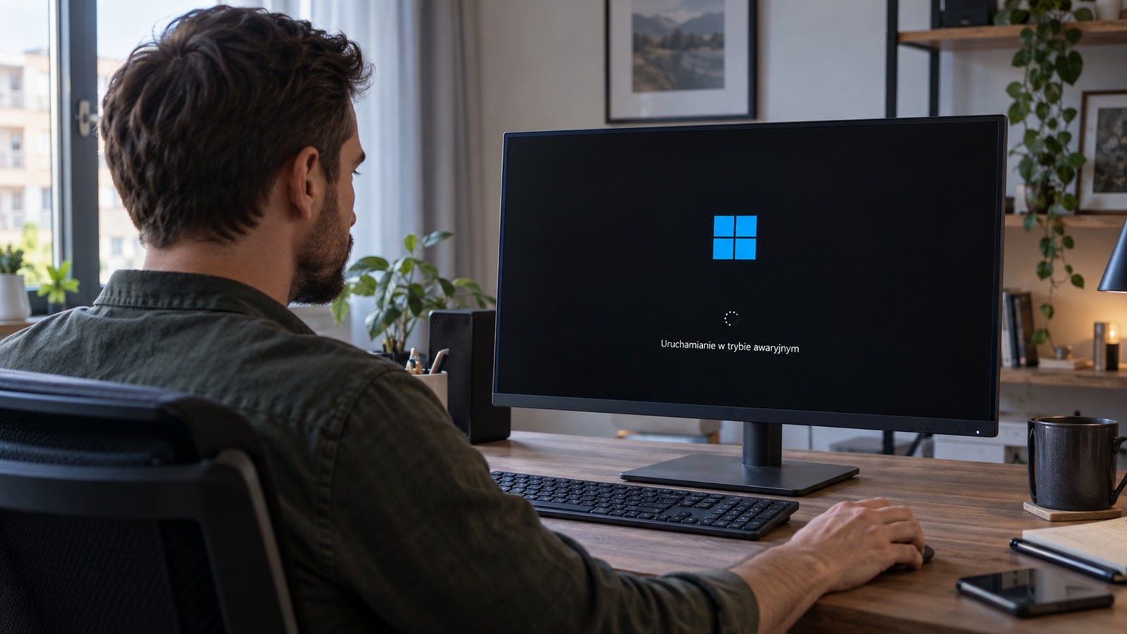 Tryb awaryjny w Windows pozwala sprawdzić, czy sprawiający problemy komputer da się uruchomić. Fot. HotGear.
