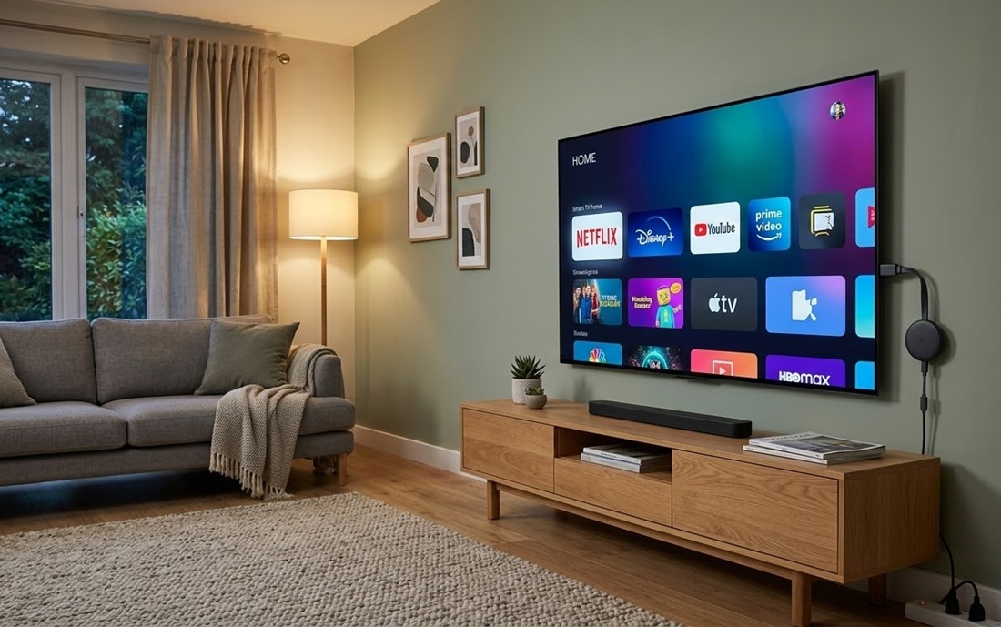 Dzięki przystawce Smart TV nawet stary telewizor może zyskać nowoczesne funkcje. Fot. HotGear