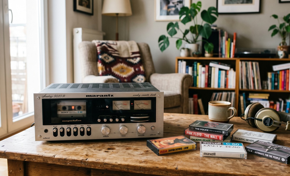 Trwa zadziwiający wzrost popularności kasety magnetofonowej. Chwilowa moda, czy poważniejszy trend? Fot. HotGear.