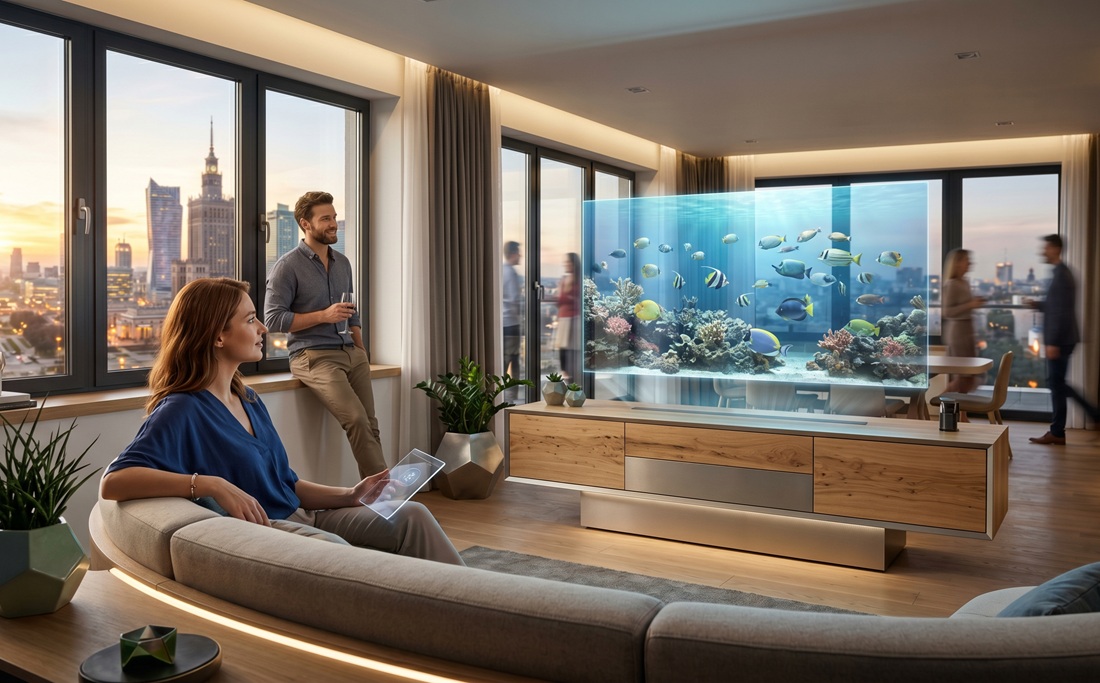 Telewizory w nadchodzących latach dostaną wiele nowych i ciekawych funkcji. Fot. HotGear.