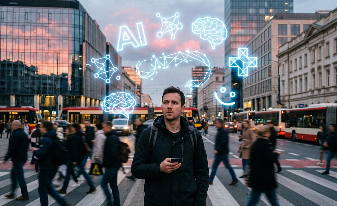 Spirala złudzeń AI. Czy sztuczna inteligencja nam pochlebia?