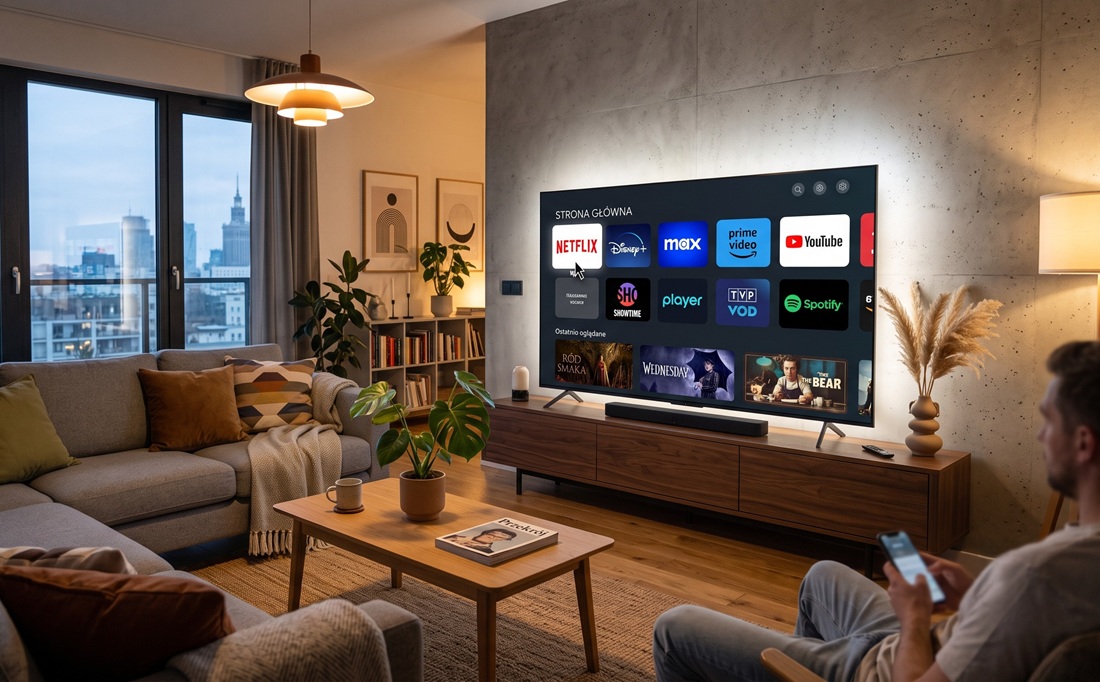 Na nowych telewizorach producenci instalują setki aplikacji. Większość z nich jest po prostu zbędna. Fot. HotGear