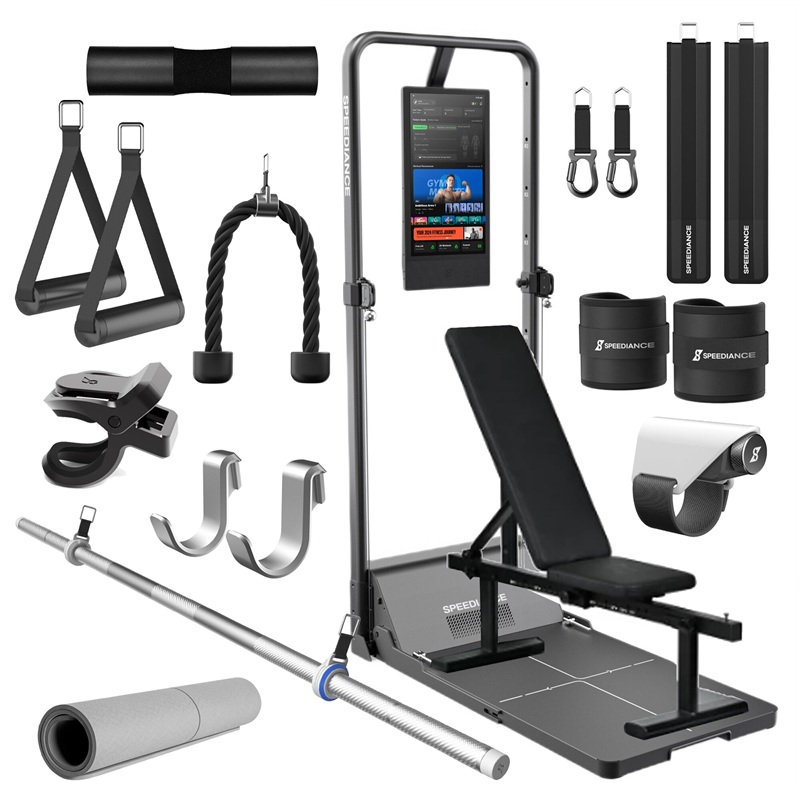 Speediance Gym Monster 2 - zestaw akcesoriów. 
